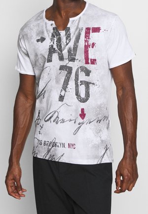 T-shirt print - white