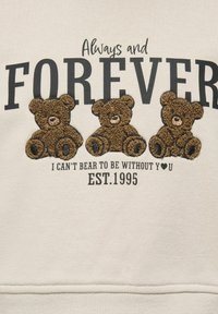 ONLY MINI KMGWILMA  - Sweatshirt - oatmeal