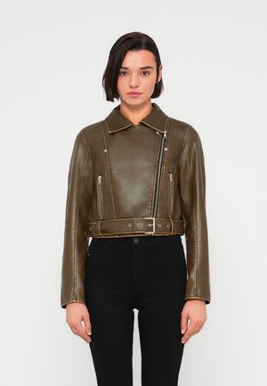 NMNELLY - Kurtka ze skóry ekologicznej