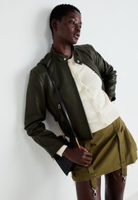 ONLY ONLKATIA PUFF CARDIGAN - Adīta jaka - whitecap gray melange