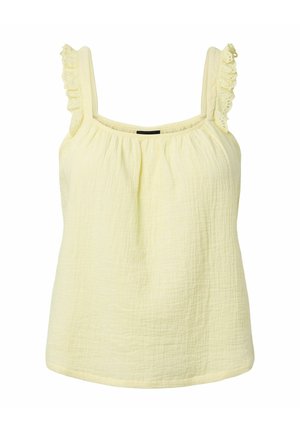 Pieces, STRAP TOP PCSASTINA - Camicetta - french vanilla