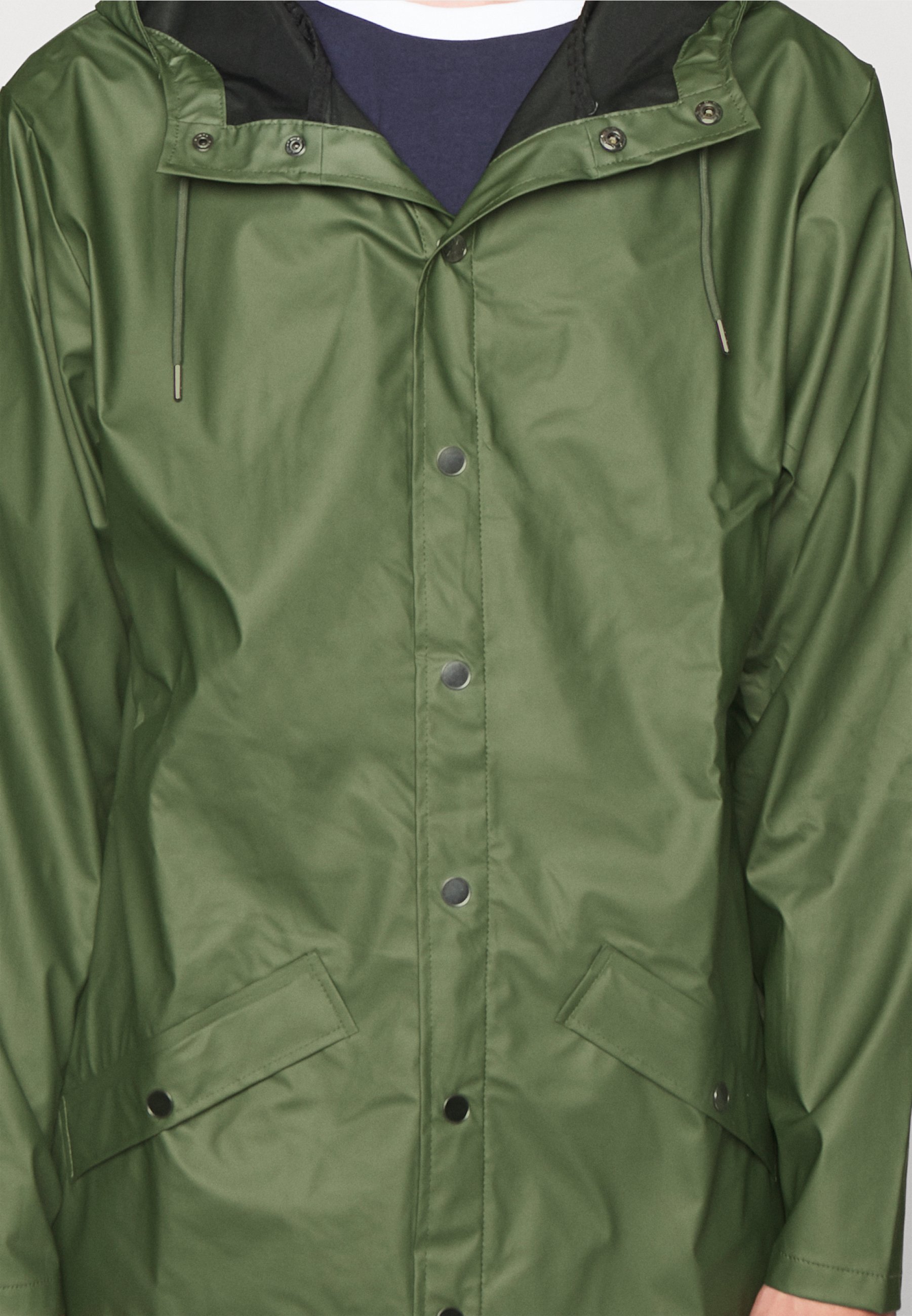 Rains LONG JACKET UNISEX - Regenjas - evergreen/olijfgroen - Zalando.nl