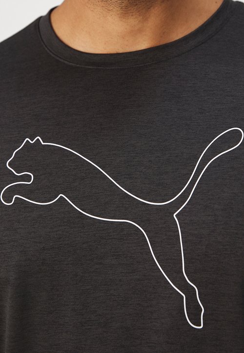 PUMA TAD ESSENTIAL - Sports T-shirt - black heather — foto 4