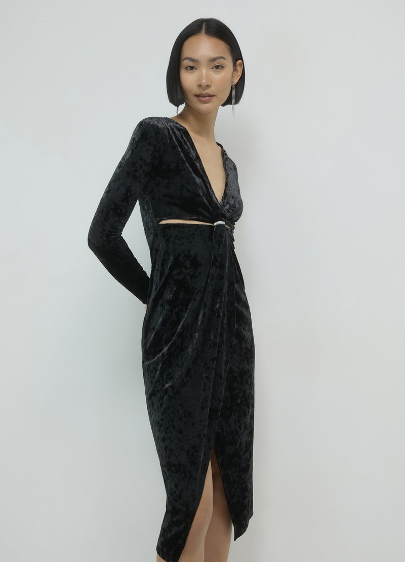 Calliope CON CUT OUT - Cocktailkleid/festliches Kleid - ultrablack