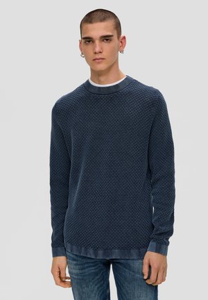 MET GARMENT WASH - Trui - tiefblau