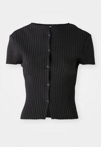 BUTTON - Cardigan - black