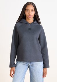 The North Face RELAXED HOODIE - Ikdienas džemperis - black heather
