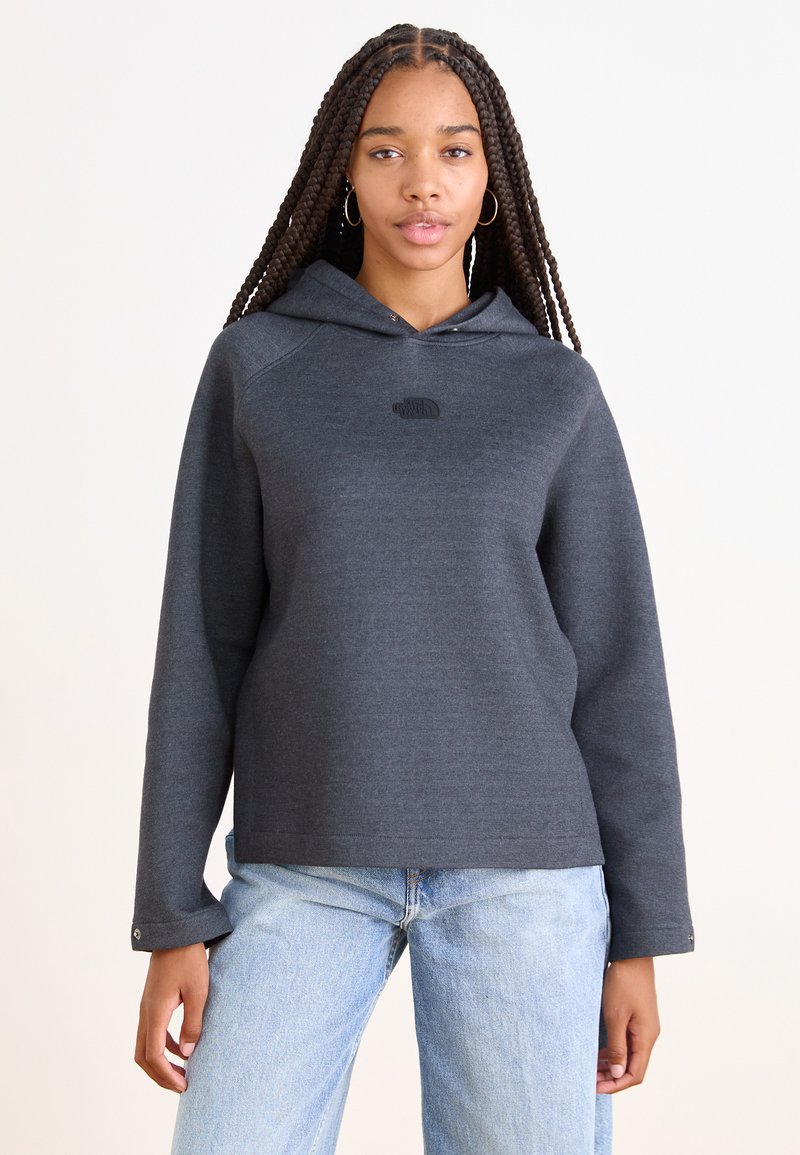 The North Face RELAXED HOODIE - Ikdienas džemperis - black heather