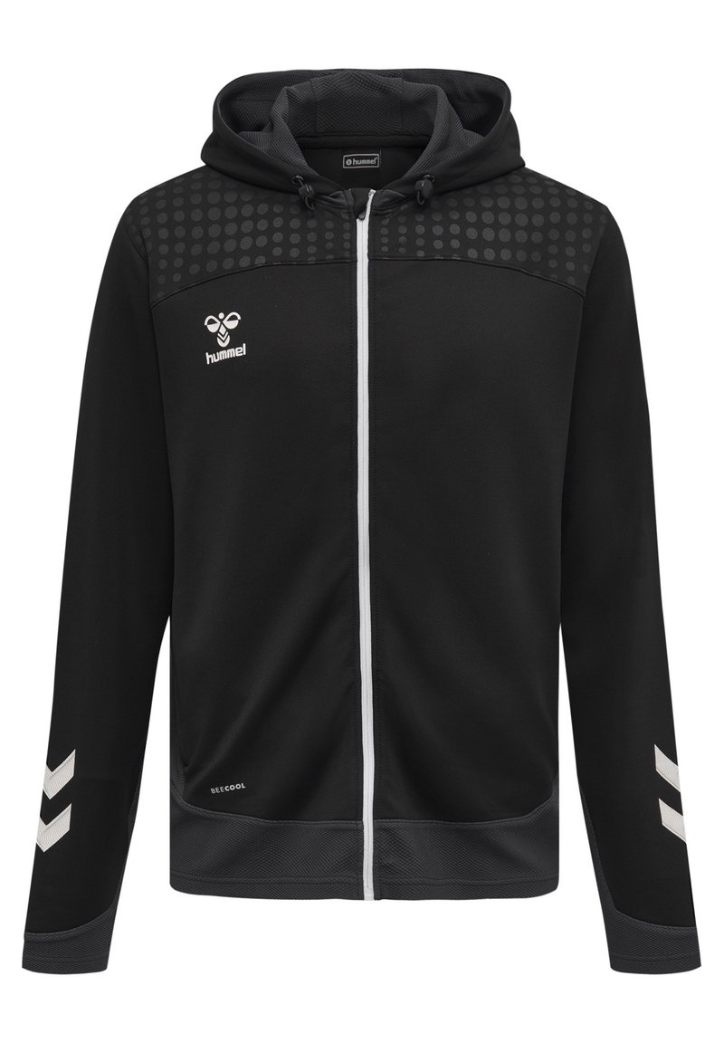 Hummel Sweater met rits zwart