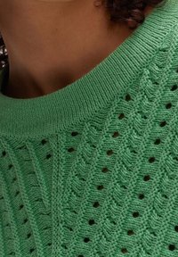 OPUS Strickpullover - light green