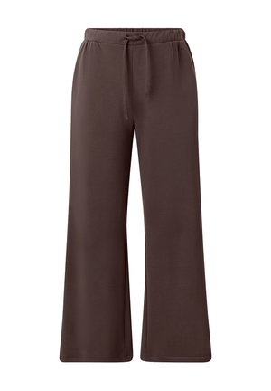 Ellos Plus collection, SWEATHOSE MIT BREITEN BEINEN. - Træningsbukser - dark brown