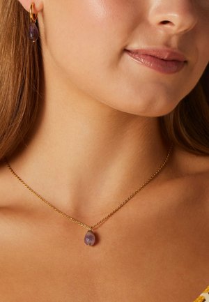 Lucardi CHIC - Ketting - gold-coloured/purple