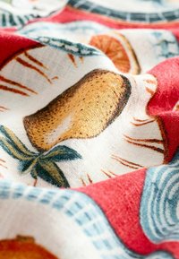 Next SLEEVELESS RUCHED SIDE - Skjortebluser - red plate print