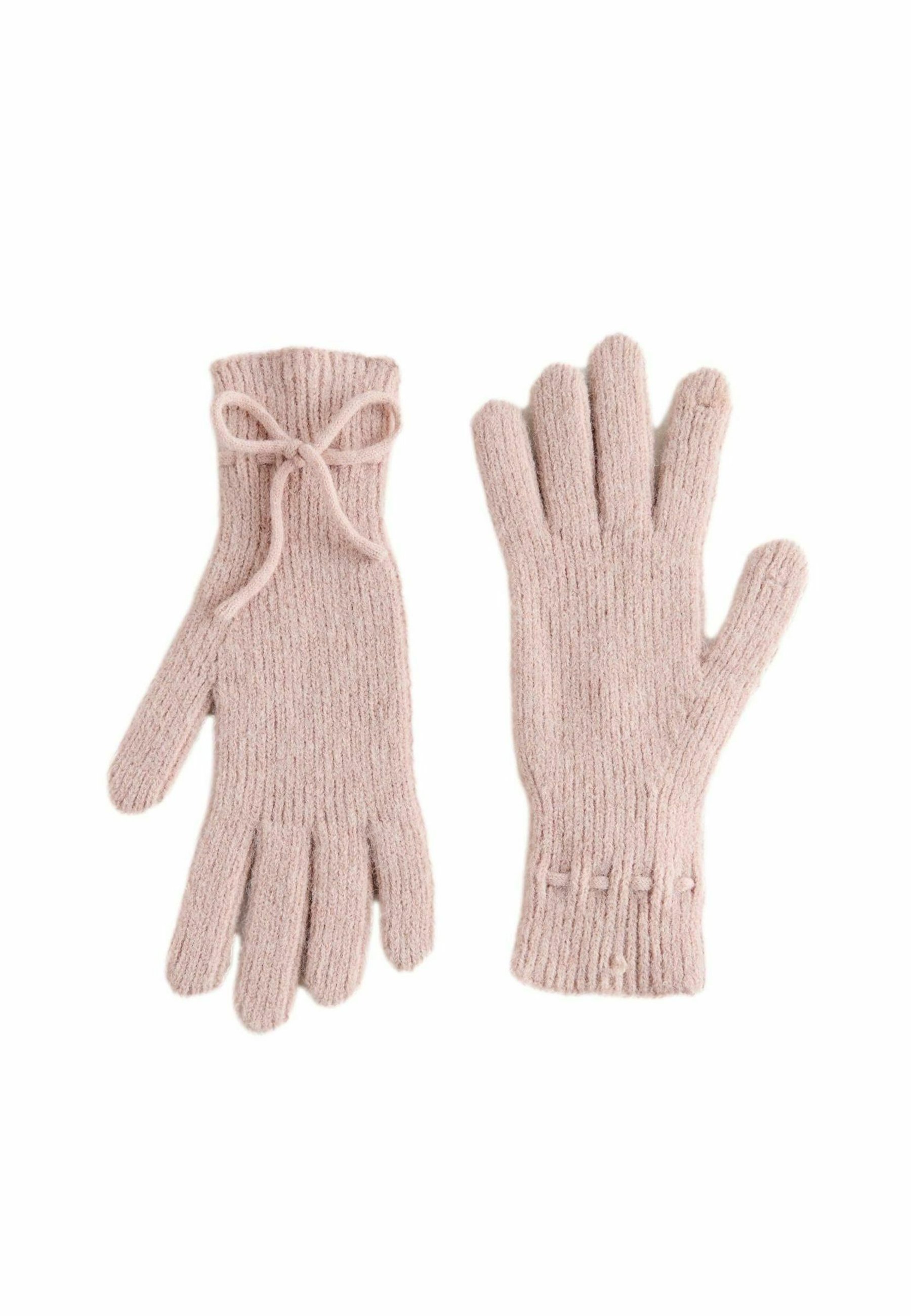Next 3D BOWS - Gants - pink/rose - ZALANDO.FR