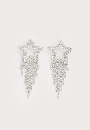 Earrings - silver-coloured