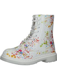 Dockers by Gerli Enkellaarsjes met plateauzool - weiss multi