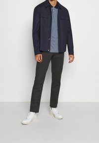 Selected Homme Tygbyxor - black