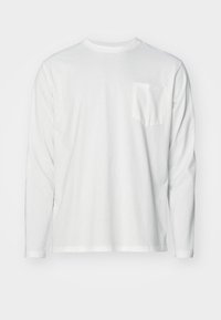 LONGSLEEVE SMALL POCKET ON CHEST - Long sleeved top - off-white