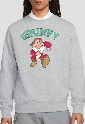 SNOW WHITE FATHER'S DAY GRUMPY DAD - Long sleeved top - grey