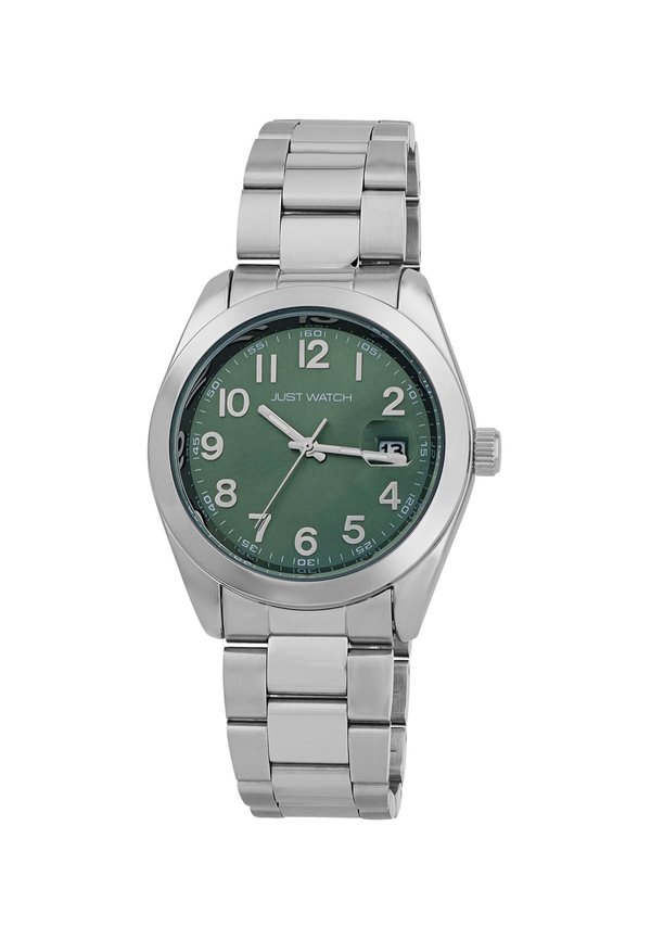 5 ATM, DATUM, MODERN - Uhr - silberfarbig