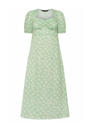 Pixie Girl, PETITE MIDI DRESSES - Vestido ligero - light green