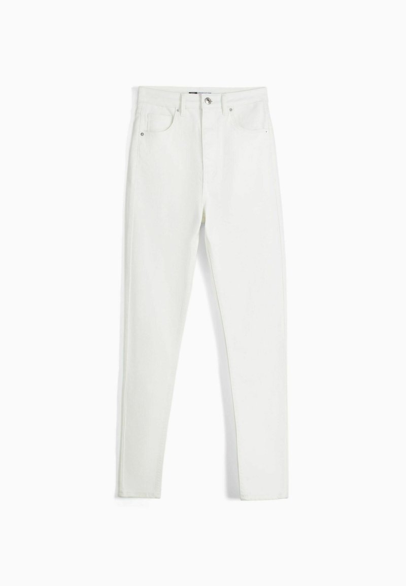 Bershka Jeans Skinny Fit wit