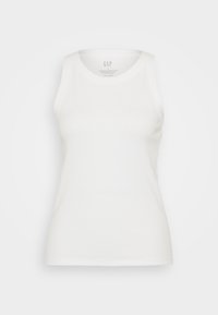 HIGH NECK TANK - Top - white