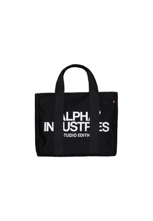 Alpha Industries STUDIO TOTE LARGE UNISEX - Saco de mão - black