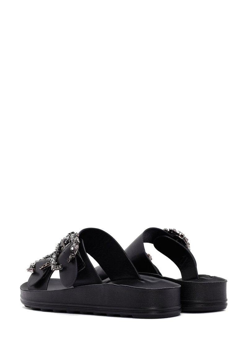 Ralph Lauren Slide Sandalias Planas Zalando Sandalias Planas Cafe En Cuero main image 0