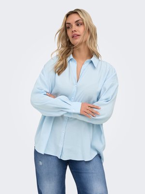 ONLY Carmakoma CARZAZIMA - Blúzka so zapínaním na gombíky - chambray blue
