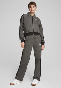 Puma Mikina na zip - black alpine snow