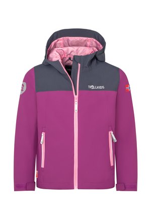 TROLLKIDS, WATERPROOF JACKETS UNISEX - Windbreaker - fresh berry graphite