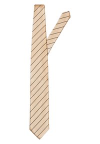 Vincenzo Boretti Cravatta Uomo In Pura Seta Con Motivo A Righe - 8 X 150 Cm, Idrorepellente E Antimacchia, Trattamento Teflon