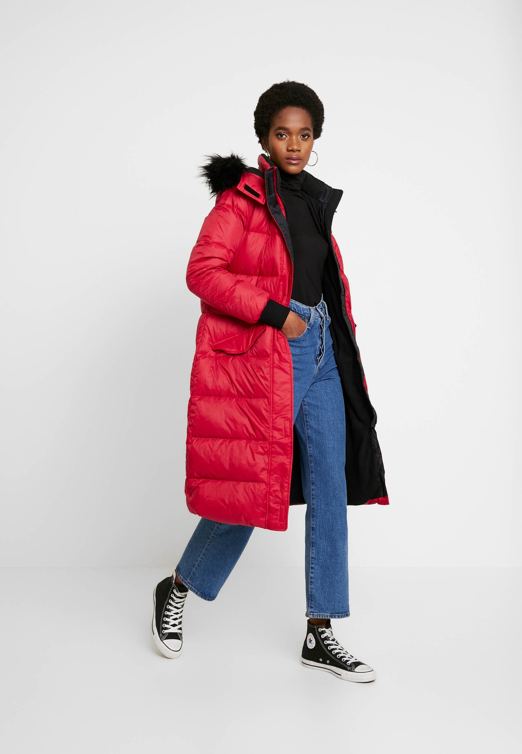 longline puffer parka hollister