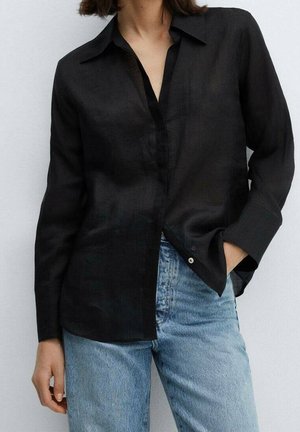 Hemdbluse - black