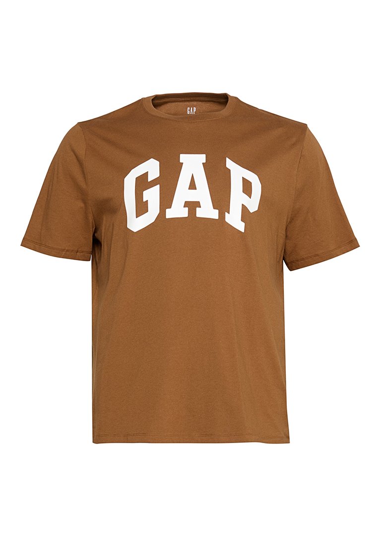 GAP T-shirt print lichtbruin