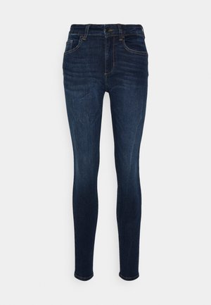 Skinny-Farkut - blue denim