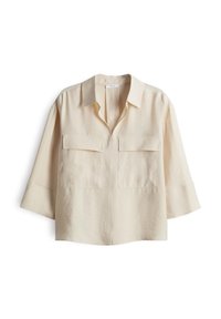 RELAXED FIT  3/4 SLEEVE -  POLO - Camicetta - natural glaze