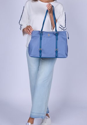 U.S. Polo Assn., U.S. POLO ASSN. TASCHE HOUSTON SHOPPING BAG SHOPPER.. - Handtasche - sky