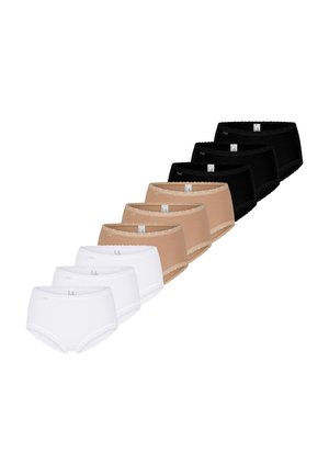 Slip - weiß   schwarz   beige