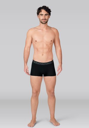 MUCHACHOMALO, 3-PACK SOLID - Kurze Boxershorts - black