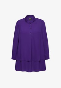 Ulla Popken LAGENOPTIK STEHKRAGEN Tunika Purple violetti Zalando fi ulla-popken-lagenoptik-stehkragen-tunika-purple-violetti-zalando-fi