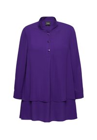 Ulla Popken LAGENOPTIK STEHKRAGEN Tunika Purple violetti Zalando fi Ulla Popken LAGENOPTIK STEHKRAGEN Tunika Purple violetti Zalando fi