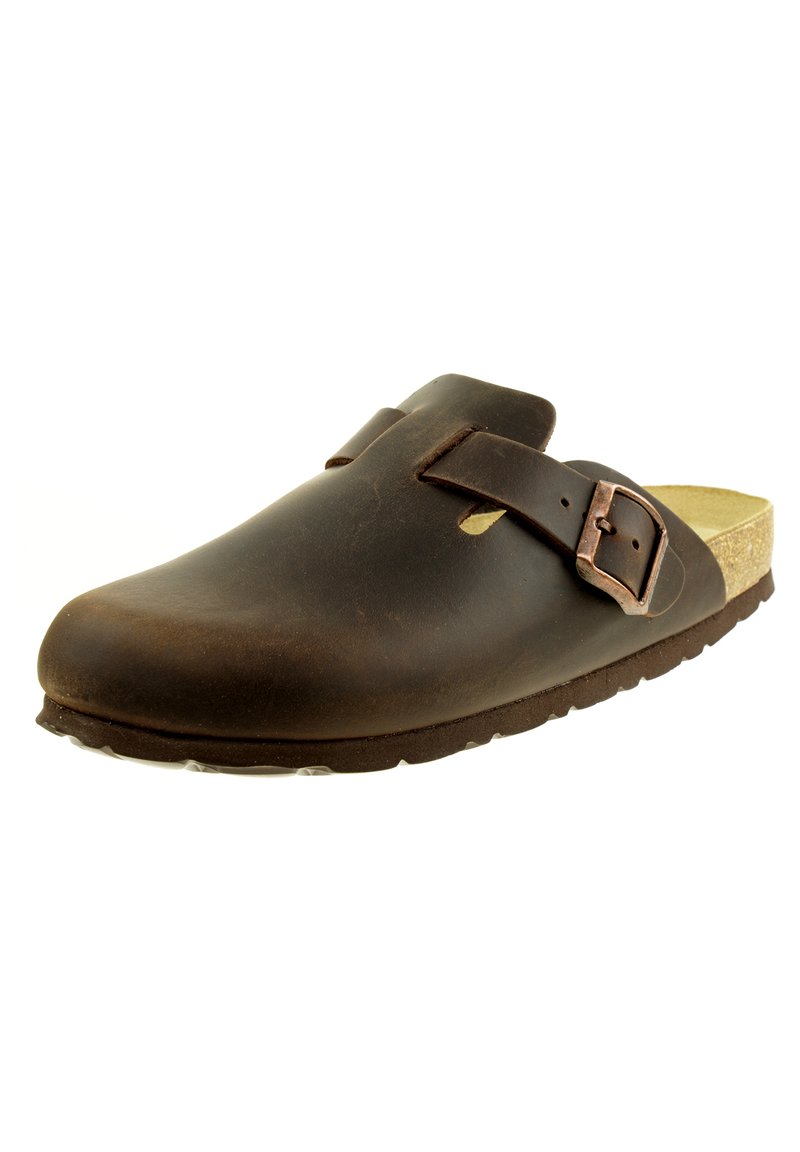 Mules / Pantoufles Rohde Soltau-H 1989 – Homme – Marron (Moka) – Cuir – Semelle Caoutchouc