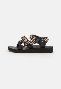 ARIZONA LOVE TREKKY CHAIN Sandals gold/black Zalando