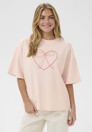 PEXTON SS - T-shirts print - barely pink