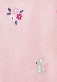 JoJo Maman Bébé DUCK EMBROIDERED WITH COLLAR REGULAR FIT - Felpa - pink mouse
