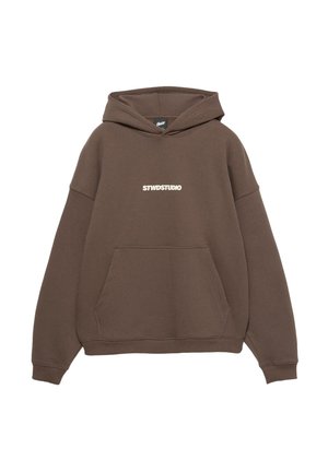 STWD STUDIO - Pulover s kapuco - brown