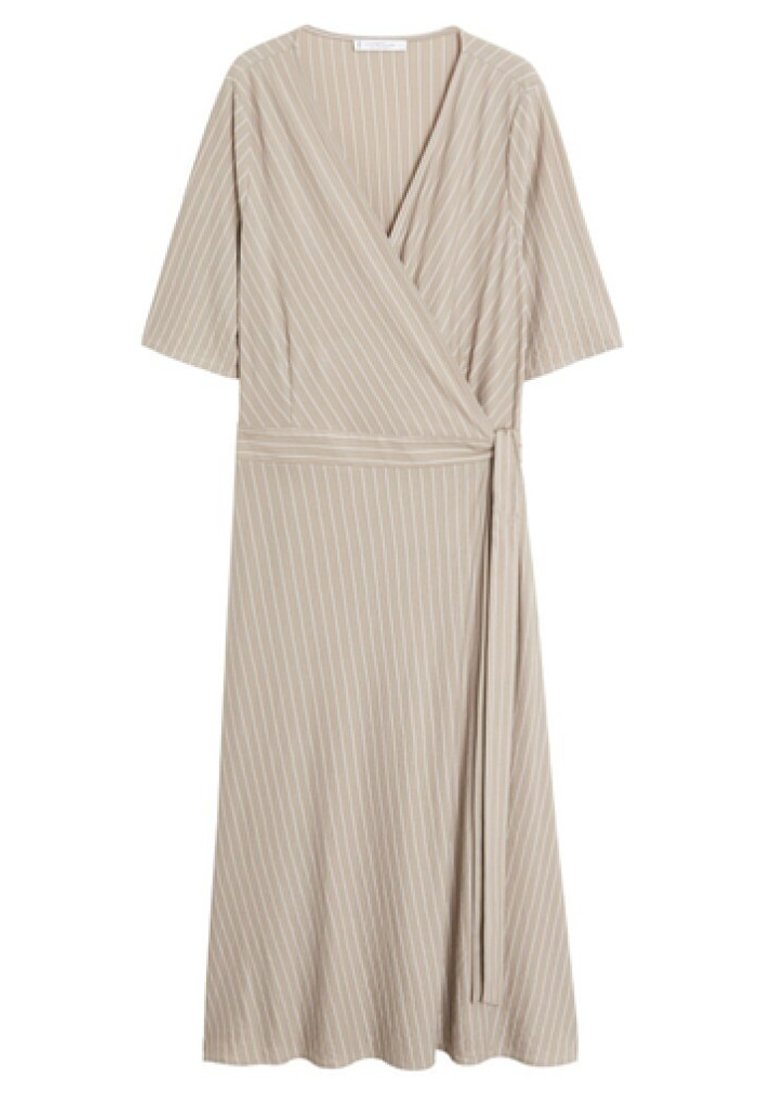 Violeta by Mango Maxi-jurk beige