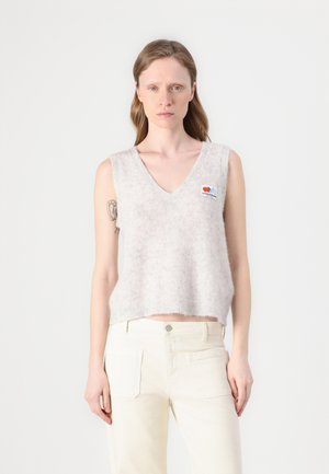 American Vintage NENYBAY - Waistcoat - polar melange